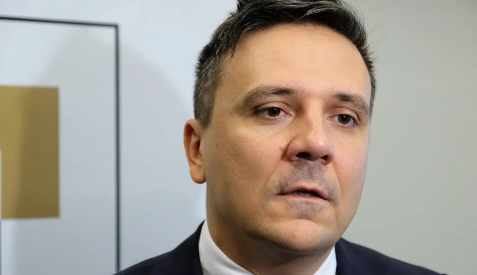 Zagreb, 31.10.2018 - "Raste li financijska imovina građana u Hrvatskoj?" - tema je konferencije koju u povodu Svjetskog dana &scaron;tednje organizirala Hrvatska udruga banaka Na fotografiji Hrvoje Stojić.foto HINA/ Edvard &Scaron;U&Scaron;AK/ es
