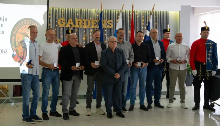 Osijek, 10. 10. 2025., 30. obljetnica Hrvatskog sokola hrvatski sokol; obljetnica