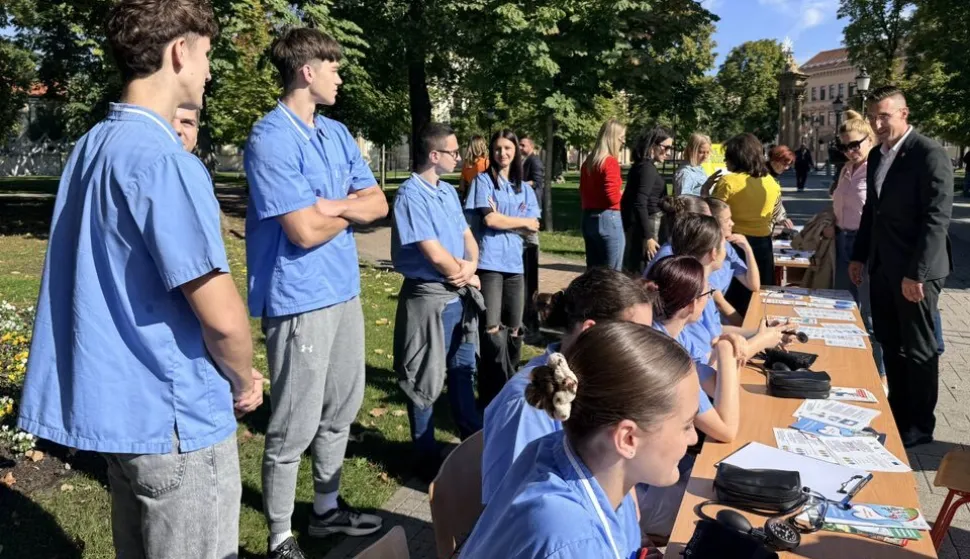 Vinkovčanima mjerili raspoloženjelistopad 2025.Ustupljena fotografija