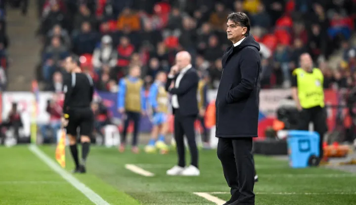 09.10.2025., stadion Fortuna, Prag, Ceska - Kvalifikacije za FIFA Svjetsko nogometno prvenstvo 2026., skupina L, Ceska - Hrvatska. Zlatko Dalic Photo: Marko Lukunic/PIXSELL