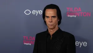 Nick Cave, at the opening of the Tilda Swinton exhibition, on September 27, 2025, Eye Film Museum in Amsterdam, Netherlands. Photo by NL Beeld/David Heukers/ Bruno Press/ABACAPRESS.COM Photo: Bruno Press/ABACA/ABACA