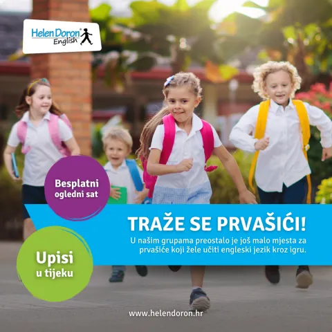 Učenje engleskog od rane dobiMoj prvi godišnjak 2025./26.