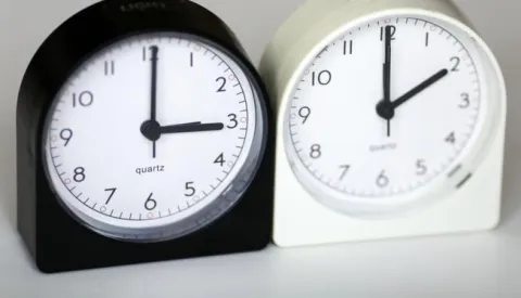 20.10.2020., Sarajevo, Bosna i Hercegovina - Ilustracija za pomicanje sata na zimsko racunanje vremena. Photo: Armin Durgut/PIXSELL