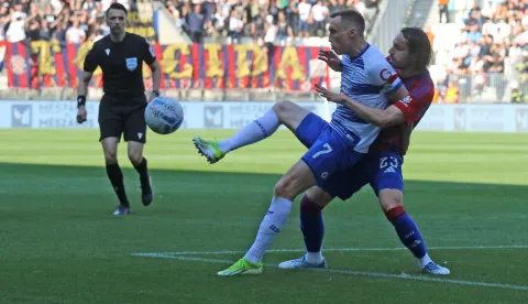 Osijek, 27. 04. 2025, Opus Arena, nogomet, SuperSport HNL24/25, Osijek - Hajduk, Vedran Jugović (7).snimio GOJKO MITIĆ