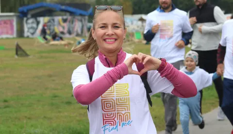 Osijek, 18. 10. 2025, Lijeva obala kod Skate parka na Copacabani utrka Find me, okupljanje i start.snimio GOJKO MITIĆ