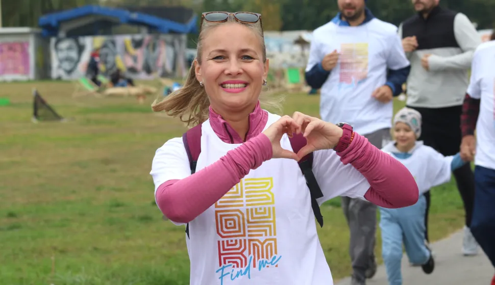 Osijek, 18. 10. 2025, Lijeva obala kod Skate parka na Copacabani utrka Find me, okupljanje i start.snimio GOJKO MITIĆ