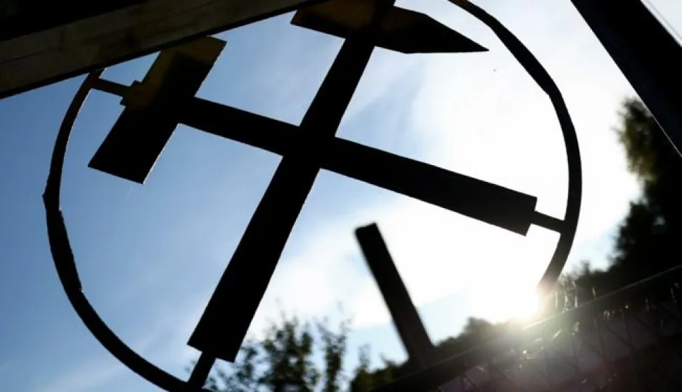 09.10.2019., Stranjani, Bosna i Hercegovina - r"nRudari iz rudnika Stranjani odbijaju izaci iz jame.r"nPhoto: Armin Durgut/PIXSELL