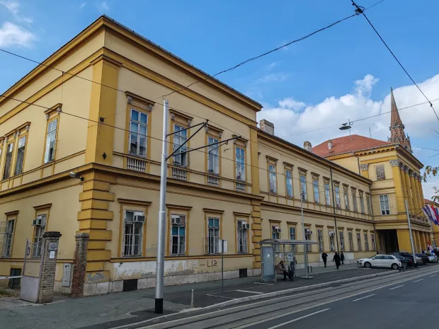 Županijska palača u Županijskoj ulici 4Grgur VremeplovacSnimio: Grgur Marko IVANKOVIĆOsijek, 17. listopada 2025.