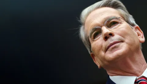 epa12081180 US Secretary of the Treasury Scott Bessent attends a hearing of the House Financial Services Committee on 'Annual Testimony of the Secretary of the Treasury on the State of the International Financial System' at the US Capitol in Washington, DC, USA, 07 May 2025. EPA/WILL OLIVER