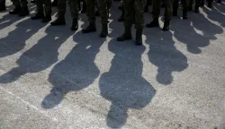 11.03.2022., Sarajevo, Bosna i Hercegovina - U bazi Butmir odrzana je ceremonija kojom je oznacen zavrsetak dvosedmicnih priprema. Komandant EUFOR-a Anton Wessely obratio se na ceremoniji.  Photo: Armin Durgut/PIXSELL