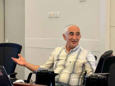 Antony Korenstein, predstavnik Hadassah InternationalaJERUZALEM LISTOPAD 2025