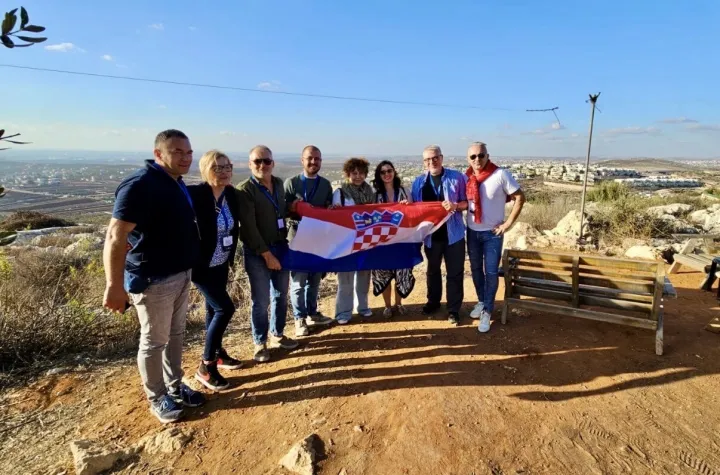 SKUPINA HRVATSKIH NOVINARA U IZRAELU