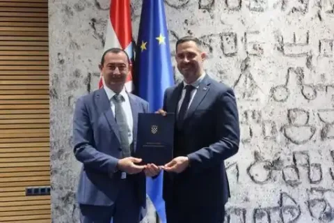 Branimir Kos i Tonči Glavinaustupljeno