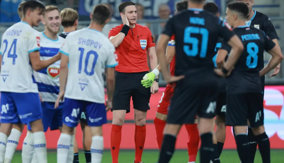 09.08.2025., stadion Opus Arena, Osijek - SuperSport HNL, 02. kolo, NK Osijek - HNK Rijeka. Ante Culina Photo: Davor Javorovic/PIXSELL