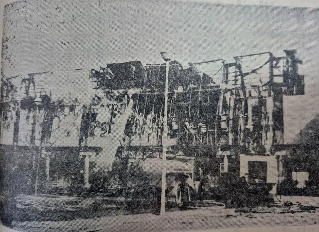 Zagrište Supermarketa - fotografija iz Glasa Slavonije