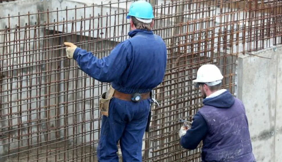 snimio Davor KIBEL,Sarva, 10.01.2014. Građevinski radnici, bautela, građevina