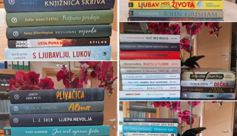 Knjižnica u čepinu - nove knjige 