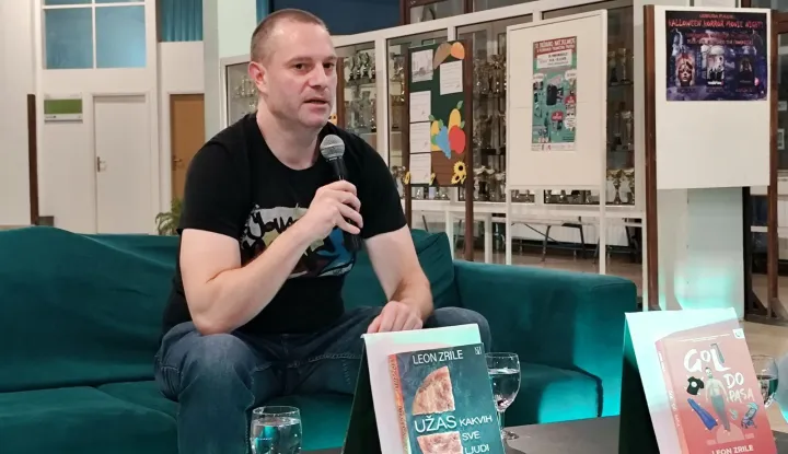 Gostovao autor Facebook stranice Pseudohumor, pisac i scenarist Leon Zrile