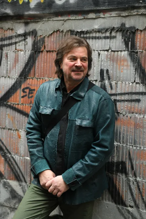 21, February, 2024, Belgrade - Alen Islamovic's press conference, at which his upcoming concert at mts Dvorani was announced, was held at the club Lisbon mts Dvorani. Alen Islamovic. Photo: R.Z./ATAImages21, februar, 2024, Beograd -Konferencija za medije Alena Islamovica, na kojoj je najavljen njegov predstojeci koncert u mts Dvorani, odrzana je u klubu Lisabon mts Dvorani. Photo: R.Z./ATAImages Photo: R.Z./ATAImages/PIXSELL