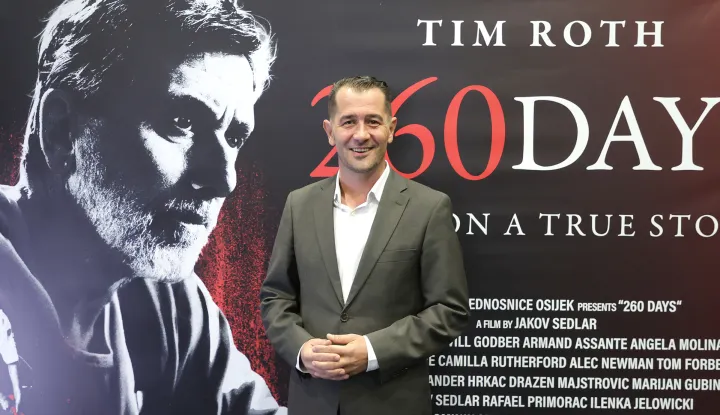 Osijek, 22. 10. 2025., Kulturni centar, 260 dana, 260 days, press, konferencija za medije, Marijan Gubina SNIMIO BRUNO JOBST
