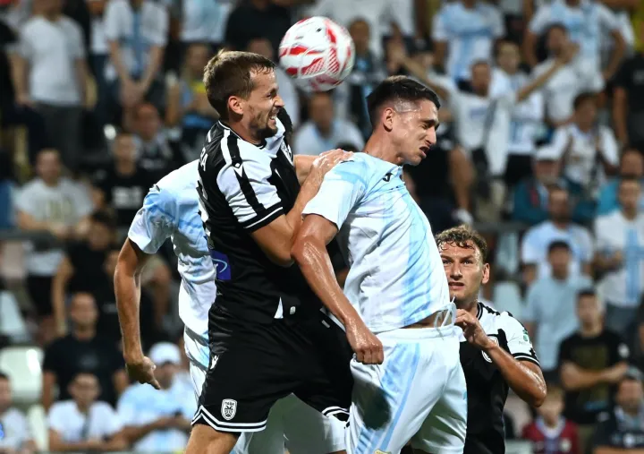 Rijeka 21.08.2025.Rijeka-Paok, Luka MenaloFoto Marko Gracin