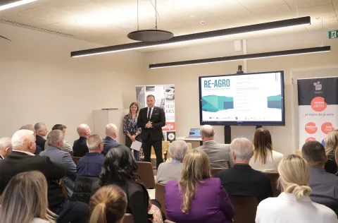 Čepin, 23. 10. 2025., Hotel Materra, RE-AGRO, REAGRO, konferencija, konferencija o održivoj poljoprivredi, David Vlajčić SNIMIO BRUNO JOBST