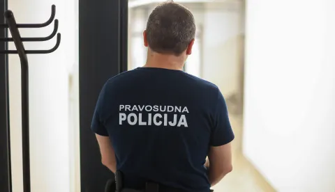 04.07.2025., Zagreb - Nove privremene prostorija Ureda za suzbijanje korupcije i organiziranog kriminaliteta u Zagrebu. Photo: Sanjin Strukic/PIXSELL