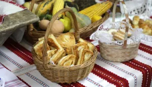 Osijek, 25. 10. 2025., Ulica K. P. Svačića, &Scaron;okačka grana, &Scaron;okačka kuvarica, kuharica, Dani kruha SNIMIO BRUNO JOBST