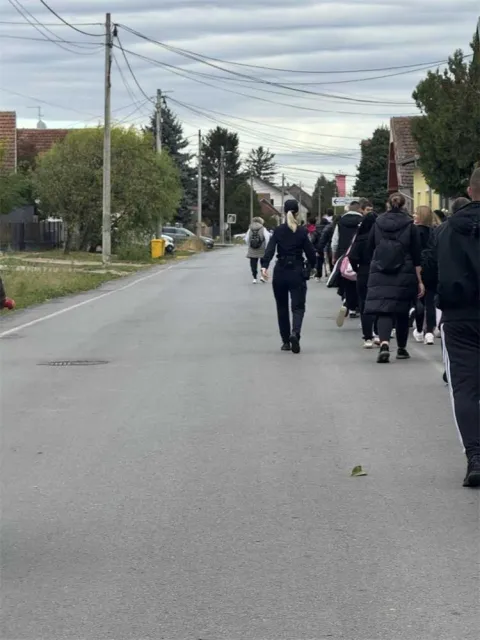 Srednja &scaron;kola Davor Milas i preventivni projekt ''Zdrav za 5'' obilježili 28 godina postojanja &scaron;etnje ''Taban'', listopad 2025.