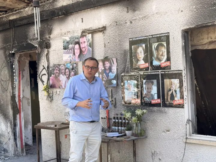 Pogled iz Izraela prema Pojasu Gaze, na području gdje je sve počelo 7. listopada 2023.reportaža izrael toni perinić