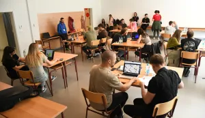 16.05.2024., Koprivnica - Tjedan karijera Sveucilista Sjever portfolio reviews Photo: Damir Spehar/PIXSELL