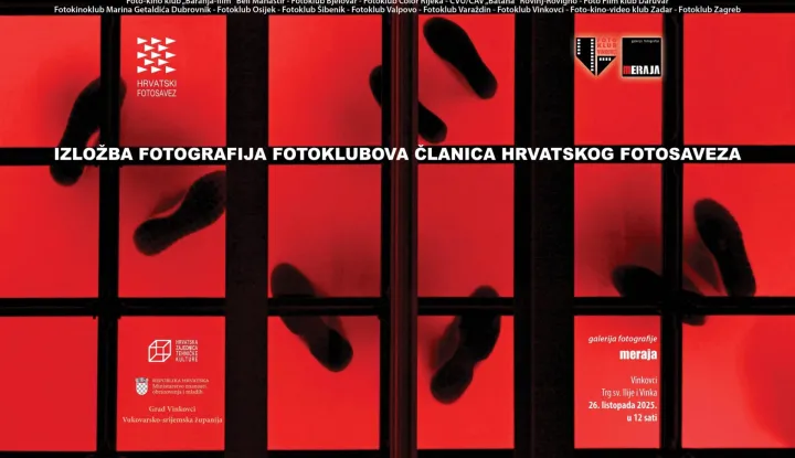 VINKOVCI, 26. listopada 2025. (Hina) - Izložba fotografija foto- klubova članica Hrvatskog foto-saveza otvorena je u nedjelju u vinkovačkoj Galeriji fotografija Meraja, a na njoj je izloženo 130 fotografija razne tematike.