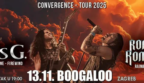 ZAGREB, 26. listopada 2025. (Hina) - Dva velikana heavy metal scene, pjevač Ronnie Remero (Rainbow, Elegant Weapons, MSG) i gitarist Gus G. (Ozzy Osbourne, Firewind) nastupit će u četvrtak, 13. studenog, u zagrebačkom Boogaloo klubu u organizaciji Black Label Events, najavio je Twilight Promotion. 