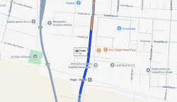 Prometni krkljanci u Svilajskoj ulici - ilustracija