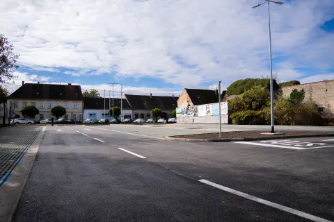 Osijek, 27. 10. 2025., Obilazak parkinga Gornjodravska obala 91parking; gornjodravska obala; obilazak; parkiralište; parkiranje