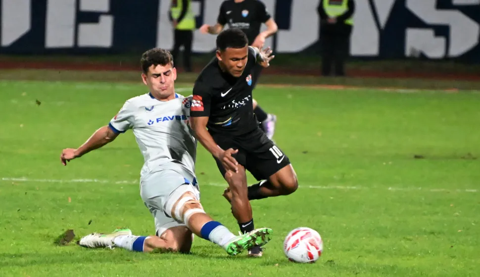 Vinkovci, 17.10.2025. - Susret 11. kola hrvatskog nogometnog prvenstva Vukovar 1991 - Dinamo.foto HINA/ Gordan Pani?/ gp