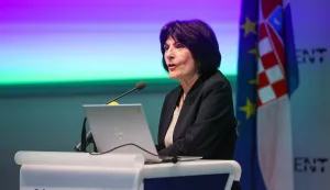 02.06.2025., Ericsson Nikola Tesla, Zagreb - Ericsson Nikola Tesla organizirala je Tehnoloske dane na kojima su predstavljene najsuvremenije tehnologije i rjesenja koja transformiraju svakodnevni zivot i industriju. Gordana Kovacevic. Photo: Goran Stanzl/PIXSELL