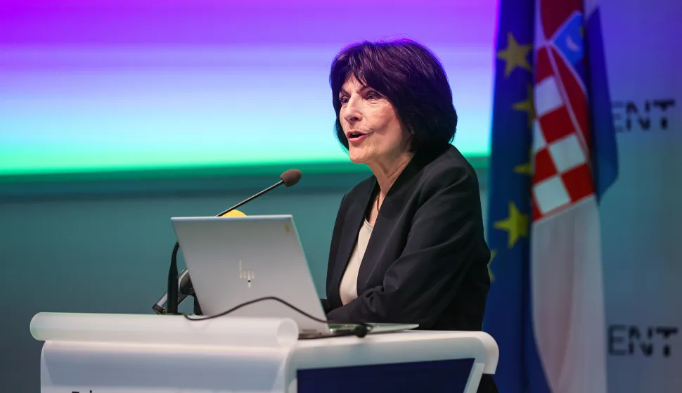 02.06.2025., Ericsson Nikola Tesla, Zagreb - Ericsson Nikola Tesla organizirala je Tehnoloske dane na kojima su predstavljene najsuvremenije tehnologije i rjesenja koja transformiraju svakodnevni zivot i industriju. Gordana Kovacevic. Photo: Goran Stanzl/PIXSELL