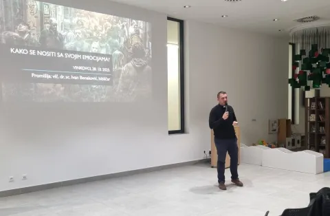 Vinkovci, duhovna&nbsp;obnova "Kako se nositi sa svojim emocijama?", Ivan Benaković