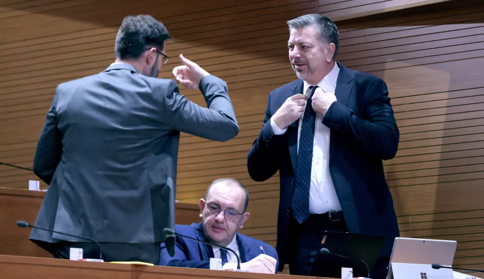 29.10.2025., Zagreb - Sabor 7. sjednicu nastavlja raspravom o Prijedlogu zakona o deviznom poslovanju. Photo: Patrik Macek/PIXSELL