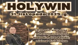 Holywin u Županji, plakat