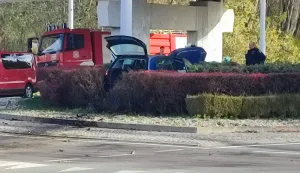 Prometna nesreća na kružnom toku između Osijeka i Višnjevca