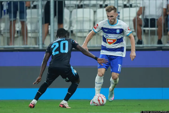 09.08.2025., stadion Opus Arena, Osijek - SuperSport HNL, 02. kolo, NK Osijek - HNK Rijeka. Nail Omerovic Photo: Davor Javorovic/PIXSELL