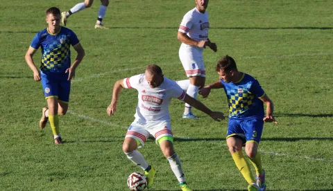 Darda, 20. 09. 2025, Igralište kraj Đole u Dardi, nogomet, Darda - Otok, MŽNL Osijek - Vinkovci.snimio GOJKO MITIĆ