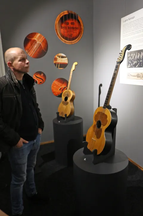 Osijek, 30. 10. 2025, Muzej Slavonije Osijek, MSO, otvorenje izložbe: Dajem vam u ruke tamburu....snimio GOJKO MITIĆ