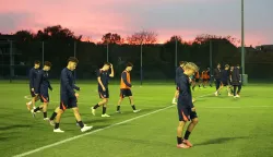 Osijek, 27. 10. 2025., Opus Arena, Hrvatska nogometna reprezentacija, U-17, priprema, pripreme, trening SNIMIO BRUNO JOBST