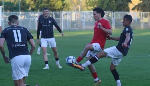 Kneževi Vinogradi, 31. 10. 2025, FAZOS, Igralište u Kneževim Vinogradima, nogomet, Borac - Marsonija (Slavonski Brod), Treća NL Istok. snimio GOJKO MITIĆ