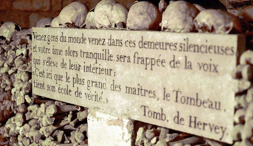 Press visit to present the 2025 edition of the Nuit Blanche, including the setting of the Paris catacombs to music, in Paris, France. on June 6, 2025. Photo by Karim Ait Adjedjou/ABACAPRESS.COM Photo: Ait Adjedjou Karim/ABACA/ABACA