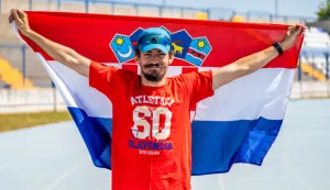 Lovro Nedeljković na Prvenstvu BalkanaAK SLAVONIJA ŽITO