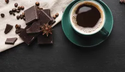 kava ilustracija kava i čokolada freepik